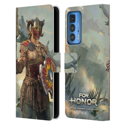 For Honor Characters Valkyrie Leather Book Wallet Case Cover For Motorola Edge 20 Pro