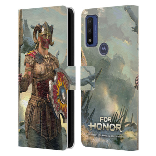 For Honor Characters Valkyrie Leather Book Wallet Case Cover For Motorola G Pure