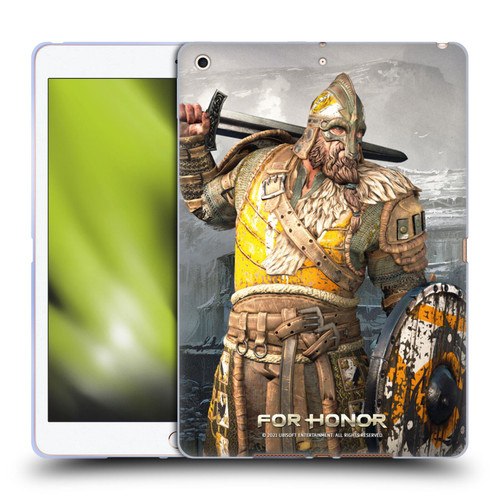For Honor Characters Warlord Soft Gel Case for Apple iPad 10.2 2019/2020/2021