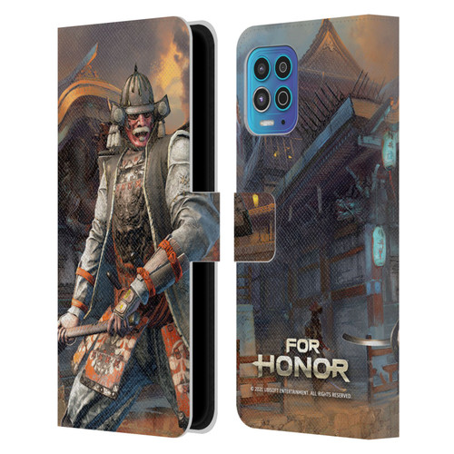 For Honor Characters Kensei Leather Book Wallet Case Cover For Motorola Moto G100