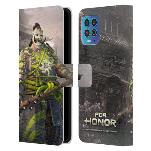 For Honor Characters Shugoki Leather Book Wallet Case Cover For Motorola Moto G100
