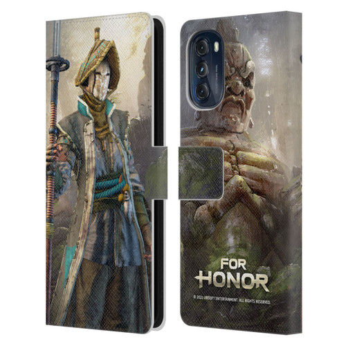 For Honor Characters Nobushi Leather Book Wallet Case Cover For Motorola Moto G (2022)