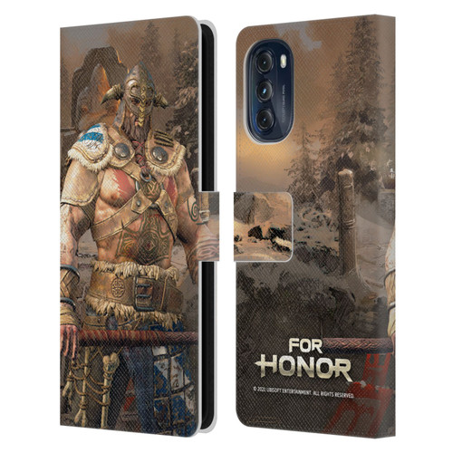 For Honor Characters Raider Leather Book Wallet Case Cover For Motorola Moto G (2022)