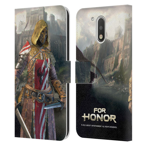 For Honor Characters Peacekeeper Leather Book Wallet Case Cover For Motorola Moto G41