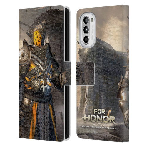 For Honor Characters Lawbringer Leather Book Wallet Case Cover For Motorola Moto G52