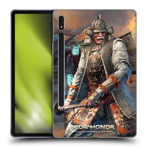 For Honor Characters Kensei Soft Gel Case for Samsung Galaxy Tab S8