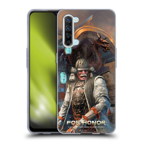 For Honor Characters Kensei Soft Gel Case for OPPO Find X2 Lite 5G