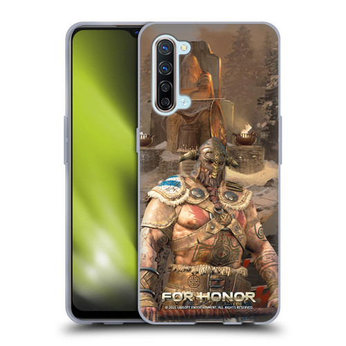 For Honor Characters Raider Soft Gel Case for OPPO Find X2 Lite 5G