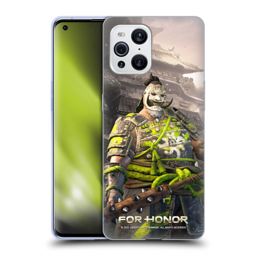 For Honor Characters Shugoki Soft Gel Case for OPPO Find X3 / Pro