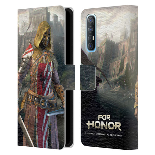 For Honor Characters Peacekeeper Leather Book Wallet Case Cover For OPPO Find X2 Neo 5G