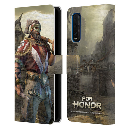 For Honor Characters Berserker Leather Book Wallet Case Cover For OPPO Find X3 Neo / Reno5 Pro+ 5G