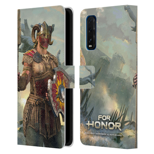 For Honor Characters Valkyrie Leather Book Wallet Case Cover For OPPO Find X3 Neo / Reno5 Pro+ 5G