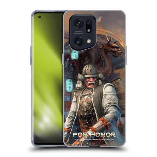 For Honor Characters Kensei Soft Gel Case for OPPO Find X5 Pro