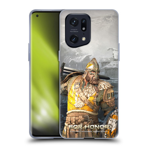For Honor Characters Warlord Soft Gel Case for OPPO Find X5 Pro