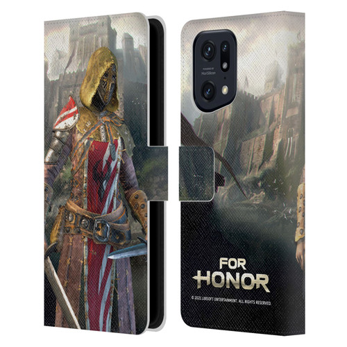 For Honor Characters Peacekeeper Leather Book Wallet Case Cover For OPPO Find X5 Pro