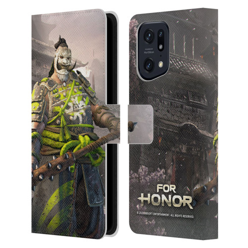 For Honor Characters Shugoki Leather Book Wallet Case Cover For OPPO Find X5 Pro