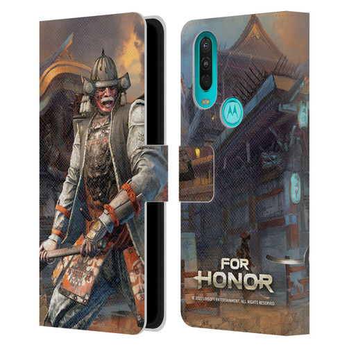For Honor Characters Kensei Leather Book Wallet Case Cover For OPPO A54 5G