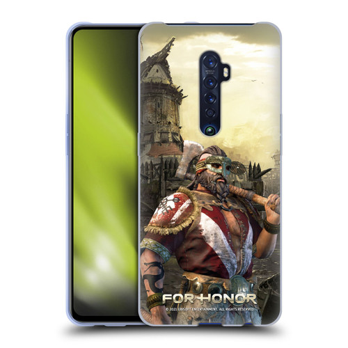 For Honor Characters Berserker Soft Gel Case for OPPO Reno 2