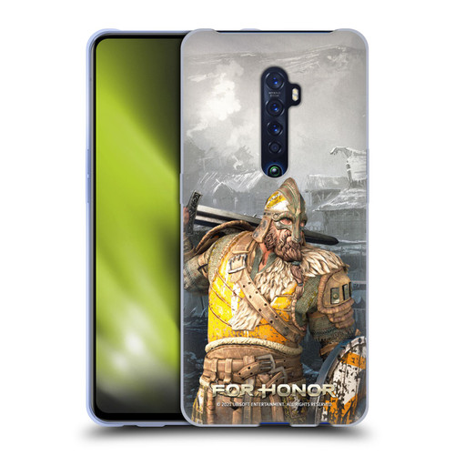 For Honor Characters Warlord Soft Gel Case for OPPO Reno 2