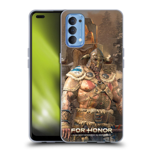 For Honor Characters Raider Soft Gel Case for OPPO Reno 4 5G