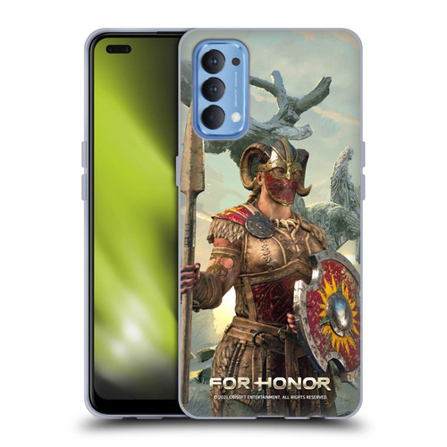 For Honor Characters Valkyrie Soft Gel Case for OPPO Reno 4 5G