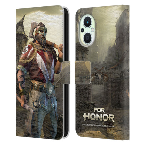 For Honor Characters Berserker Leather Book Wallet Case Cover For OPPO Reno8 Lite