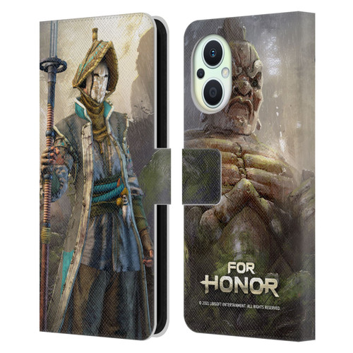 For Honor Characters Nobushi Leather Book Wallet Case Cover For OPPO Reno8 Lite
