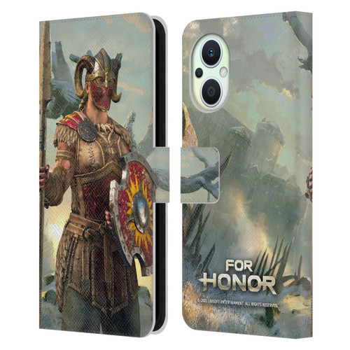 For Honor Characters Valkyrie Leather Book Wallet Case Cover For OPPO Reno8 Lite