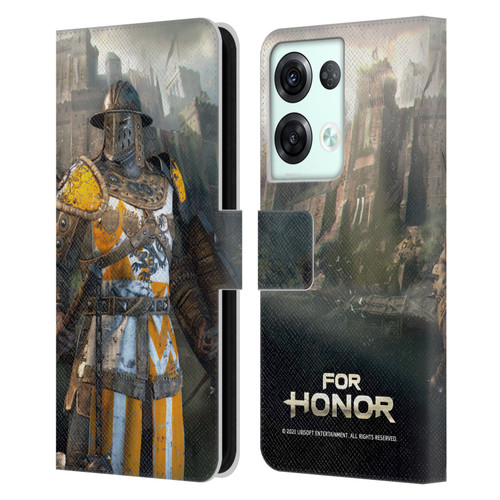 For Honor Characters Conqueror Leather Book Wallet Case Cover For OPPO Reno8 Pro