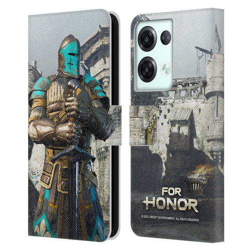 For Honor Characters Warden Leather Book Wallet Case Cover For OPPO Reno8 Pro