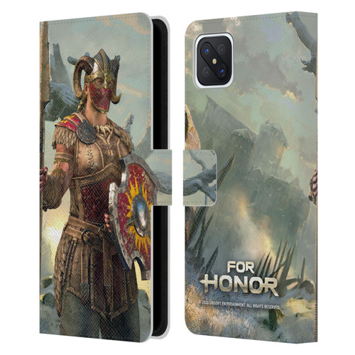For Honor Characters Valkyrie Leather Book Wallet Case Cover For OPPO Reno4 Z 5G