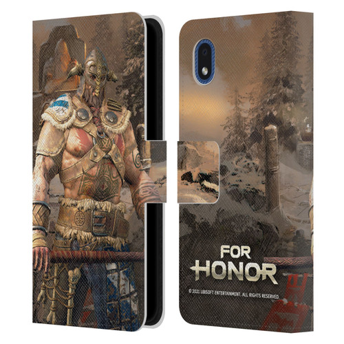 For Honor Characters Raider Leather Book Wallet Case Cover For Samsung Galaxy A01 Core (2020)