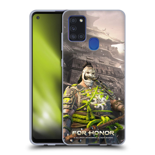 For Honor Characters Shugoki Soft Gel Case for Samsung Galaxy A21s (2020)