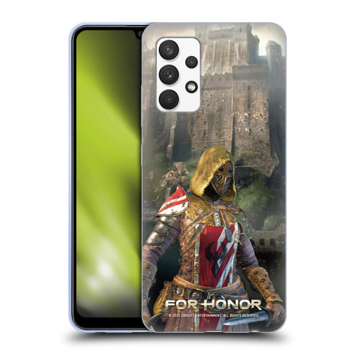 For Honor Characters Peacekeeper Soft Gel Case for Samsung Galaxy A32 (2021)