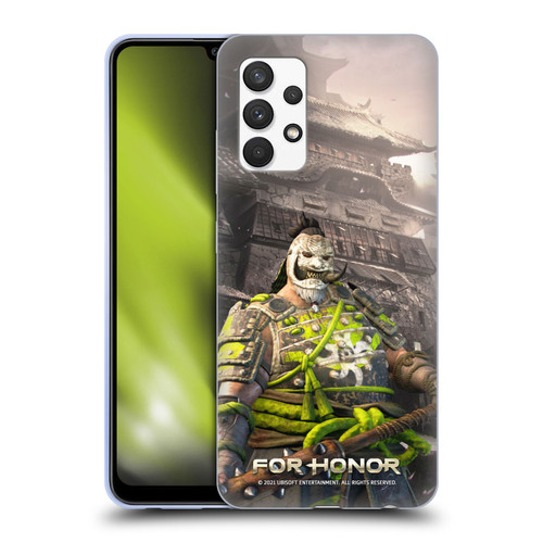 For Honor Characters Shugoki Soft Gel Case for Samsung Galaxy A32 (2021)