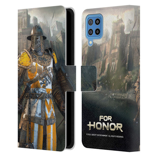 For Honor Characters Conqueror Leather Book Wallet Case Cover For Samsung Galaxy F22 (2021)