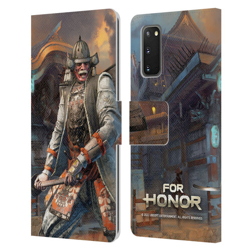 For Honor Characters Kensei Leather Book Wallet Case Cover For Samsung Galaxy S20 / S20 5G