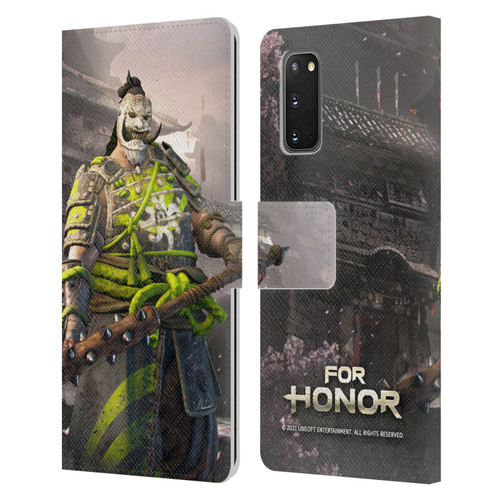 For Honor Characters Shugoki Leather Book Wallet Case Cover For Samsung Galaxy S20 / S20 5G