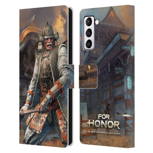 For Honor Characters Kensei Leather Book Wallet Case Cover For Samsung Galaxy S21+ 5G