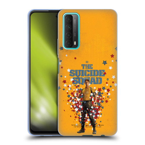 The Suicide Squad 2021 Character Poster Rick Flag Soft Gel Case for Huawei P Smart (2021)