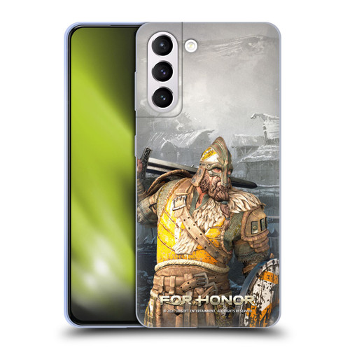 For Honor Characters Warlord Soft Gel Case for Samsung Galaxy S21+ 5G