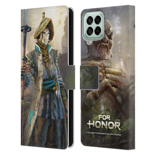 For Honor Characters Nobushi Leather Book Wallet Case Cover For Samsung Galaxy M33 (2022)