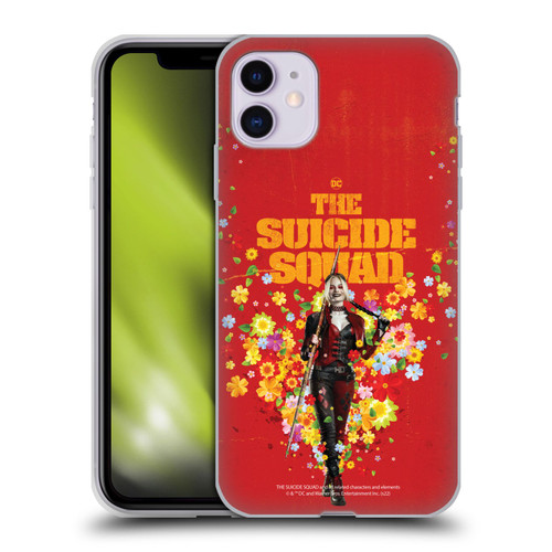 The Suicide Squad 2021 Character Poster Harley Quinn Soft Gel Case for Apple iPhone 11