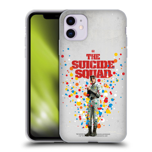 The Suicide Squad 2021 Character Poster Polkadot Man Soft Gel Case for Apple iPhone 11