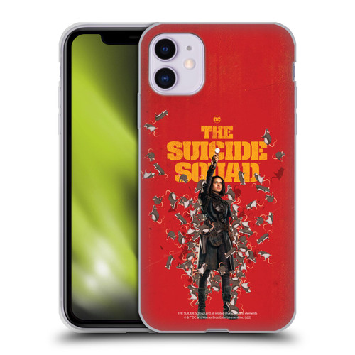 The Suicide Squad 2021 Character Poster Ratcatcher Soft Gel Case for Apple iPhone 11