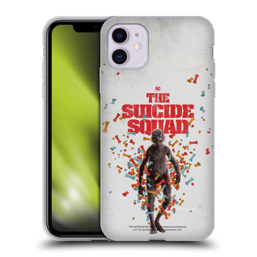 The Suicide Squad 2021 Character Poster Weasel Soft Gel Case for Apple iPhone 11