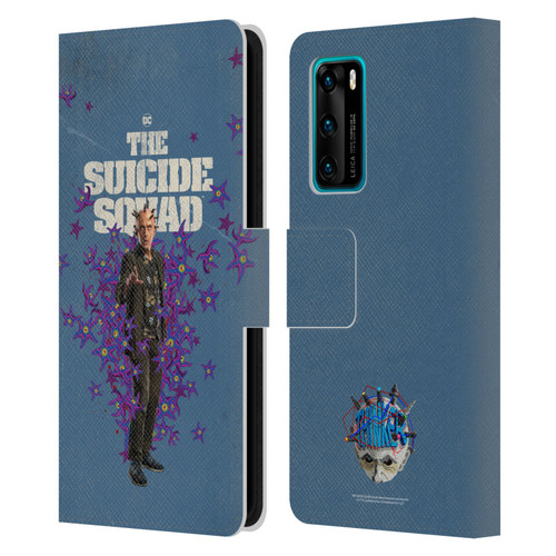 The Suicide Squad 2021 Character Poster Thinker Leather Book Wallet Case Cover For Huawei P40 5G