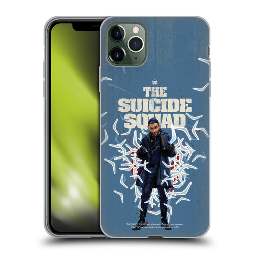 The Suicide Squad 2021 Character Poster Captain Boomerang Soft Gel Case for Apple iPhone 11 Pro Max