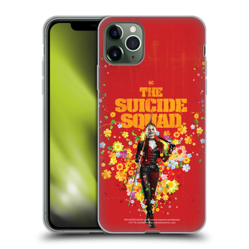 The Suicide Squad 2021 Character Poster Harley Quinn Soft Gel Case for Apple iPhone 11 Pro Max