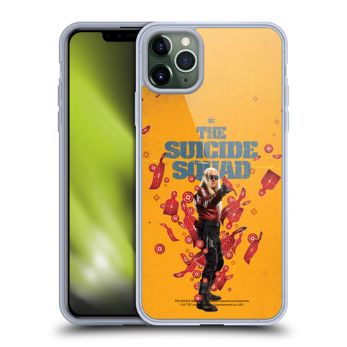 The Suicide Squad 2021 Character Poster Savant Soft Gel Case for Apple iPhone 11 Pro Max